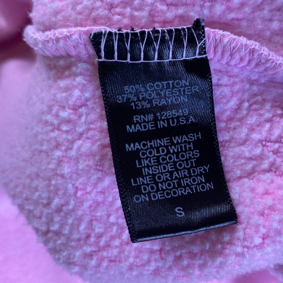 AVIATOR NATION 5-Stripe Hoodie in Neon Pink size S - Picture 8 of 12